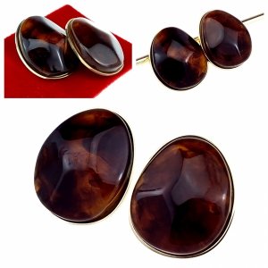 Золотые серьги из нержавеющей стали