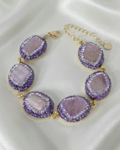 позолоченный браслет из 18-каратного золота