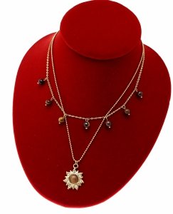 золотая цепочка знаменитости ожерелье из нержавеющей стали