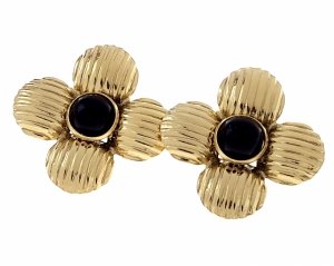 Золотые серьги из нержавеющей стали