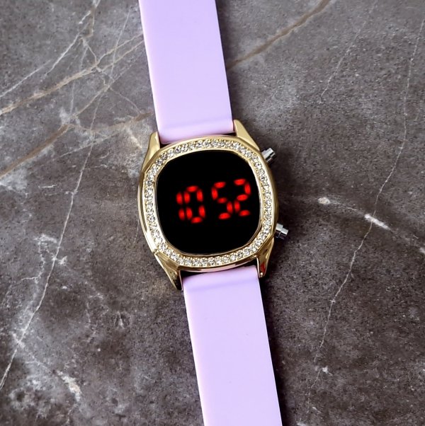 Silikonové hodinky elektronická guma Kurren