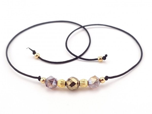 BRACELET GOLD CELEBRITY NEREZOVÁ OCEL