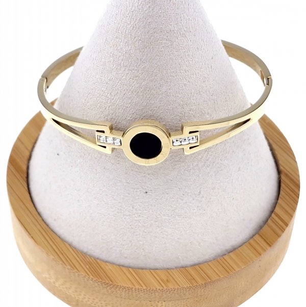 BRACELET GOLD CELEBRITY NEREZOVÁ OCEL