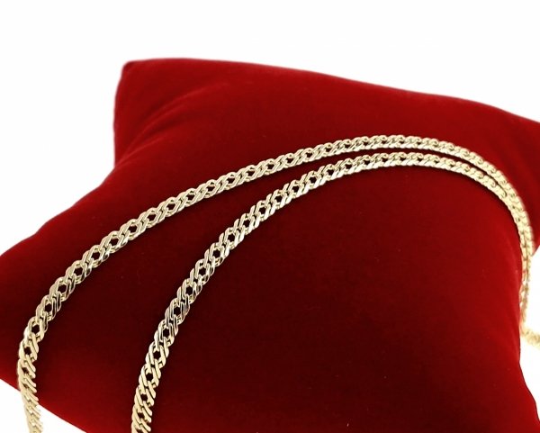 Zlatý řetízek Celebrity Pozlacený náhrdelník 14K XUPING