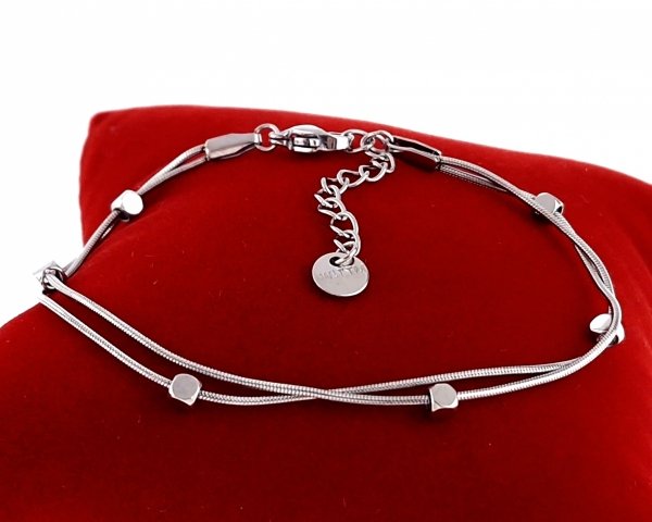 BRACELET GOLD CELEBRITY NEREZOVÁ OCEL