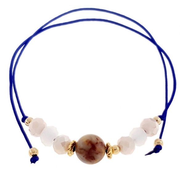 BRACELET GOLD CELEBRITY NEREZOVÁ OCEL