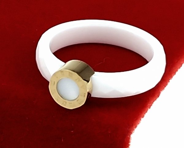 prstenec. 19,00 mm zlatá nerezová ocel