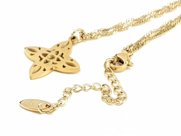 GOLDEN CHAIN CELEBRITY NÁHRDELNÍK NEREZ