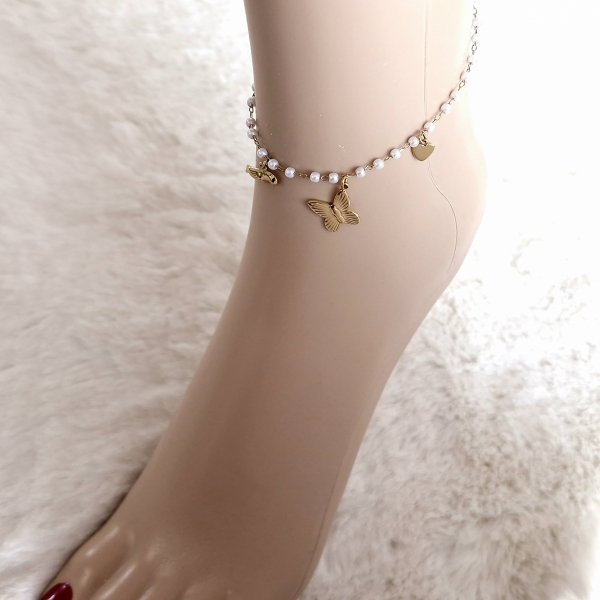 BRACELET GOLD CELEBRITY NEREZOVÁ OCEL