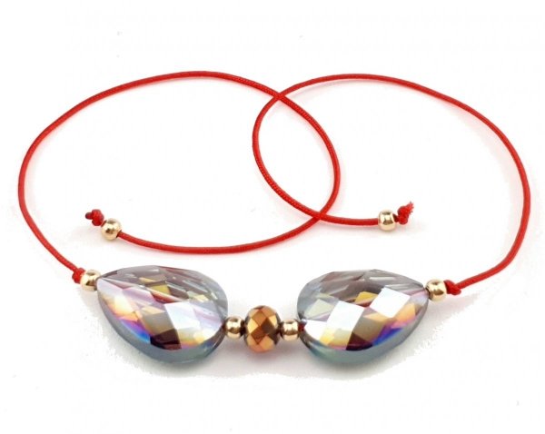 BRACELET GOLD CELEBRITY NEREZOVÁ OCEL
