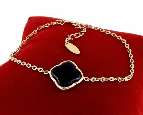 ARMBAND GOLD CELEBRITY EDELSTAHL