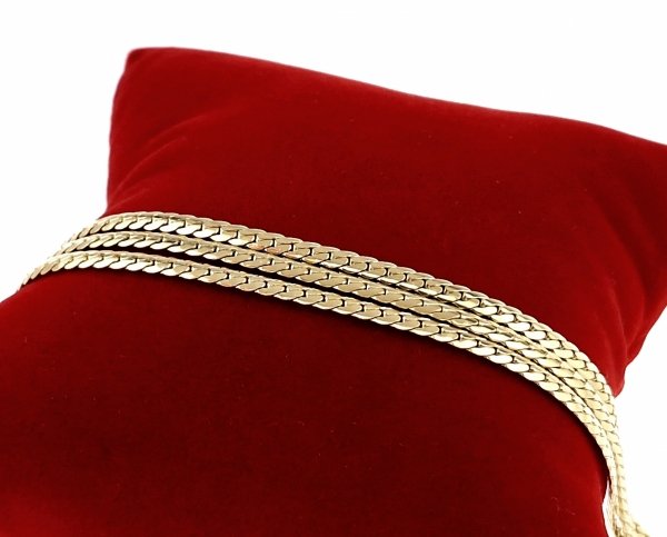 ARMBAND GOLD CELEBRITY EDELSTAHL