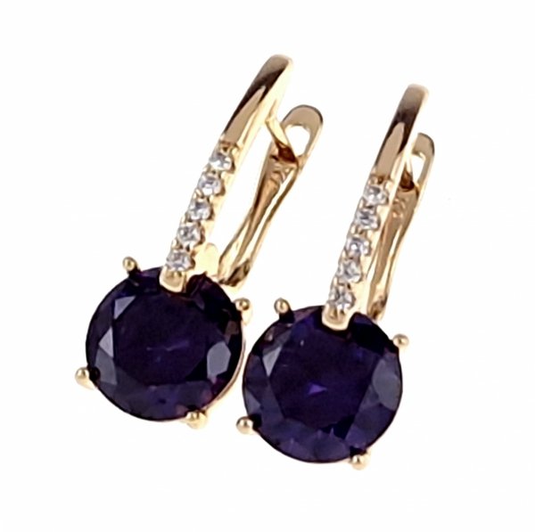 exklusive swarovski vergoldete ohrringe