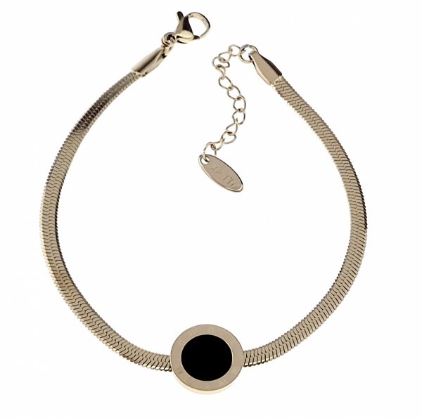 ARMBAND GOLD CELEBRITY EDELSTAHL