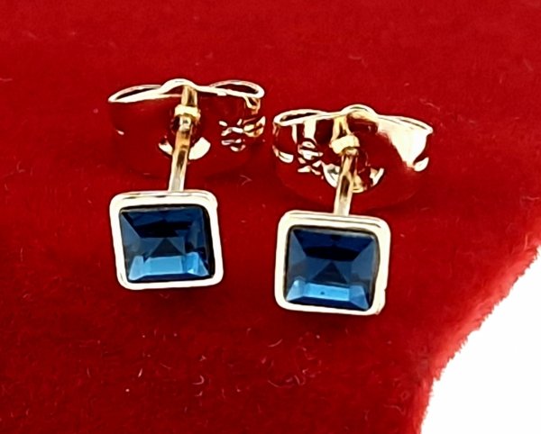 exklusive swarovski vergoldete ohrringe
