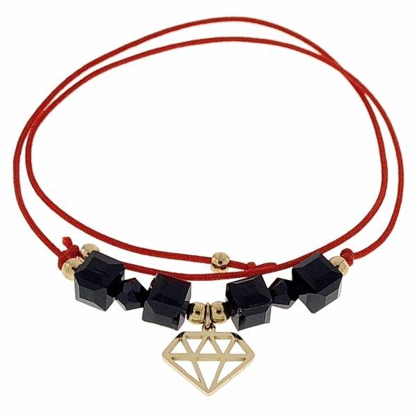 ARMBAND GOLD CELEBRITY EDELSTAHL