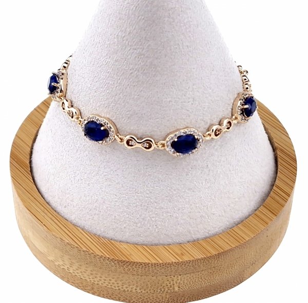 Armband aus 18 Karat vergoldetem Gold