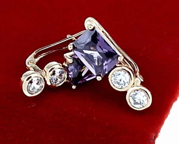 exklusive swarovski vergoldete ohrringe