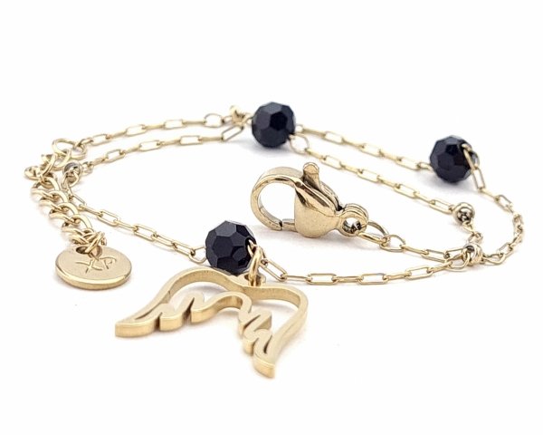 ARMBAND GOLD CELEBRITY EDELSTAHL
