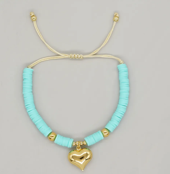 GOLDENES ARMBAND MIT EDELSTAHL