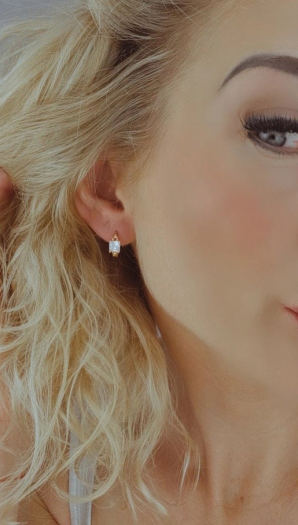 exklusive swarovski vergoldete ohrringe