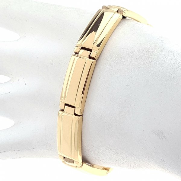ARMBAND GOLD CELEBRITY EDELSTAHL