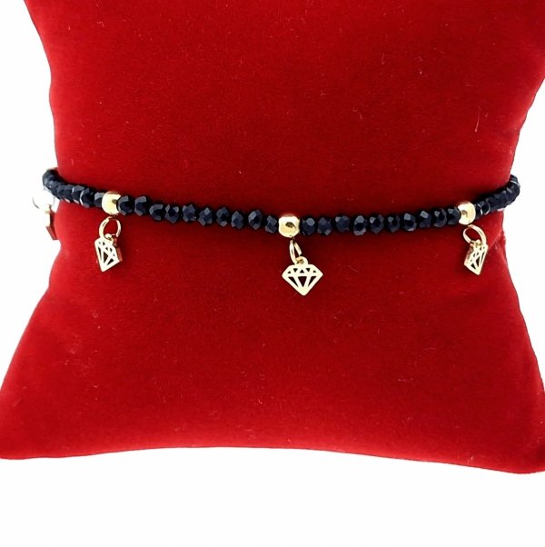 ARMBAND GOLD CELEBRITY EDELSTAHL