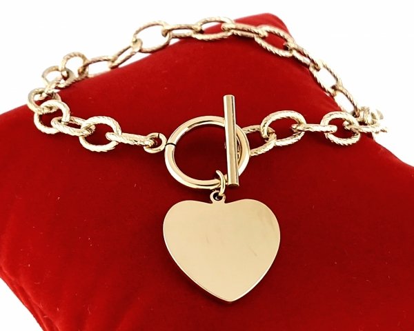 ARMBAND GOLD CELEBRITY EDELSTAHL