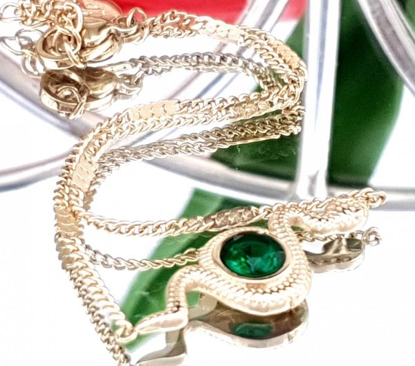 ARMBAND GOLD CELEBRITY EDELSTAHL