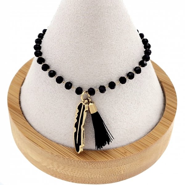 ARMBAND GOLD CELEBRITY EDELSTAHL