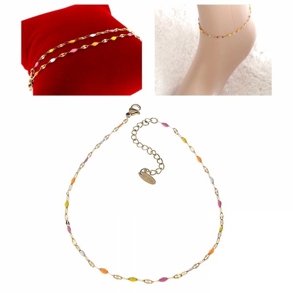 ARMBAND GOLD CELEBRITY EDELSTAHL