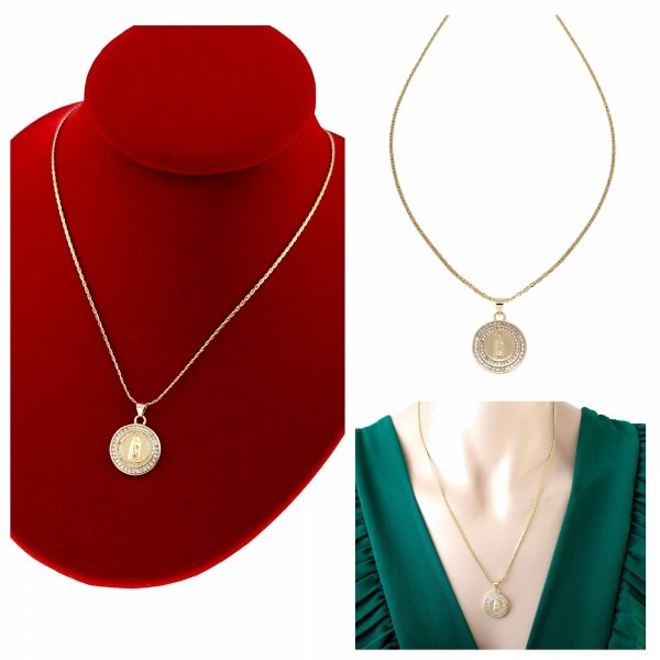 Goldene Kette Celebrity Vergoldete Halskette 14K XUPING