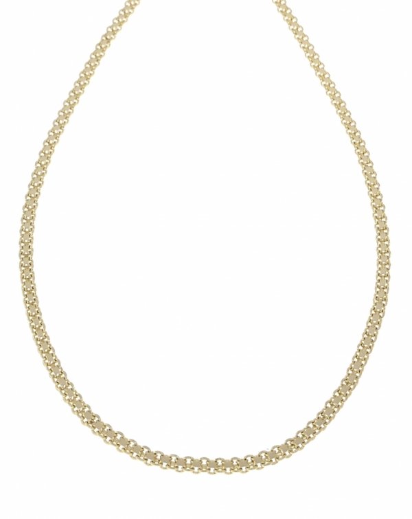 Goldene Kette Celebrity Vergoldete Halskette 14K XUPING