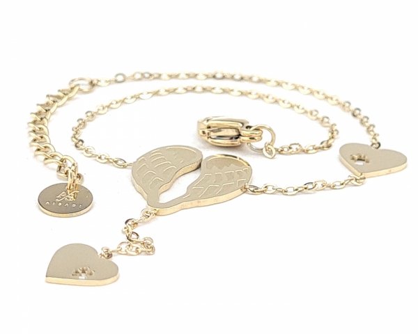 ARMBAND GOLD CELEBRITY EDELSTAHL