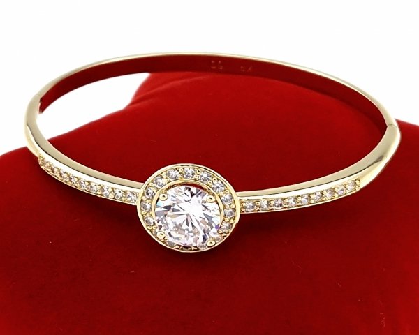 Armband aus 18 Karat vergoldetem Gold