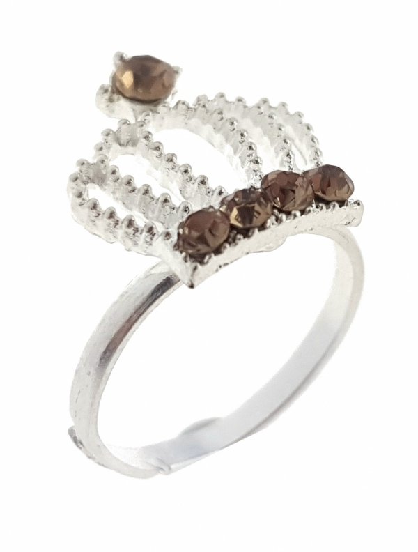 Goldring 17,60 mm. vergoldete Verlobung Xuping