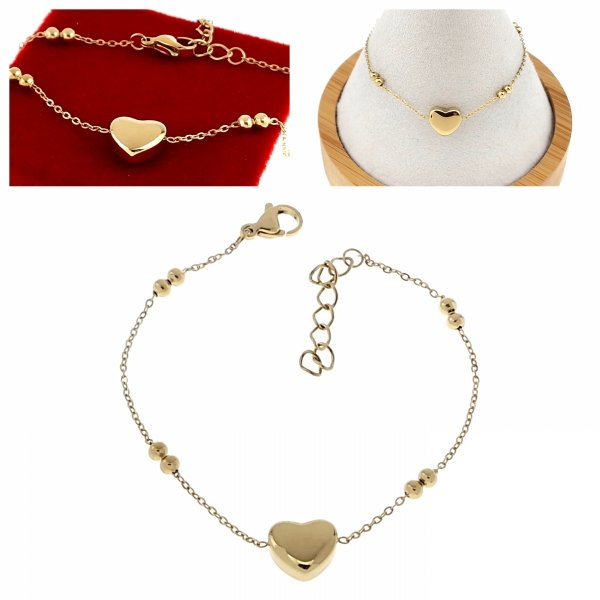 ARMBAND GOLD CELEBRITY EDELSTAHL