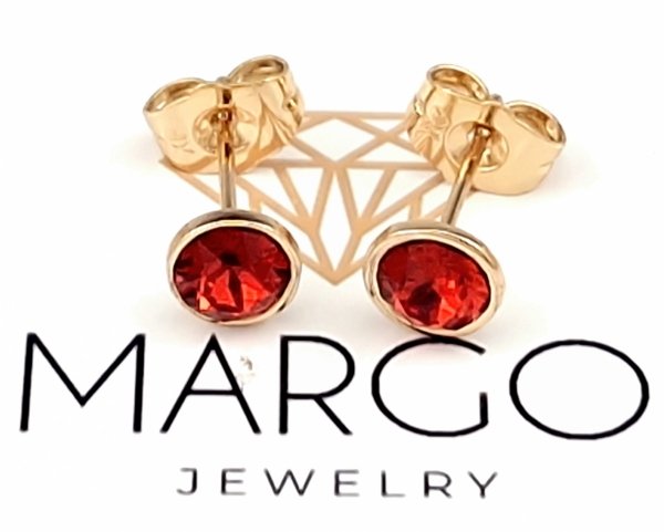 exklusive swarovski vergoldete ohrringe