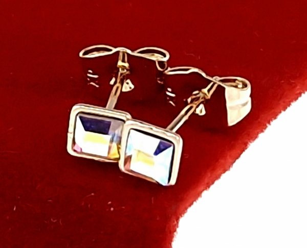 exklusive swarovski vergoldete ohrringe