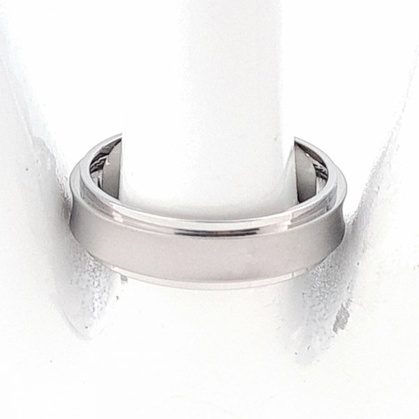 Ring 17,30 mm, goldener Edelstahl