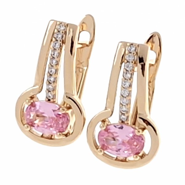 exklusive swarovski vergoldete ohrringe