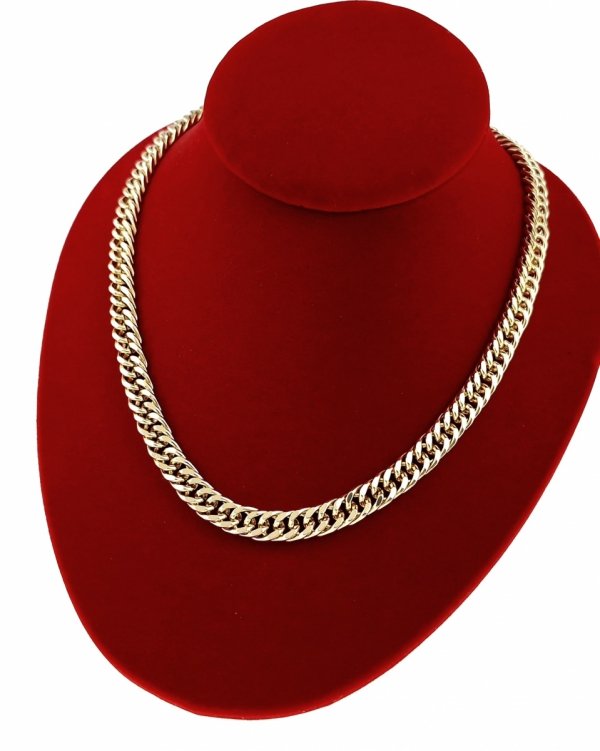 Goldene Kette Celebrity Vergoldete Halskette 14K XUPING