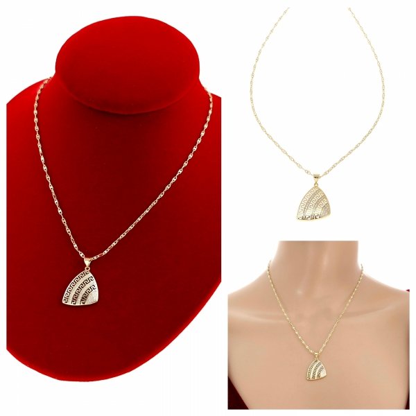 Goldene Kette Celebrity Vergoldete Halskette 14K XUPING