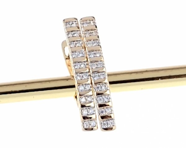 exklusive swarovski vergoldete ohrringe