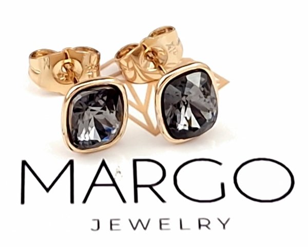 exklusive swarovski vergoldete ohrringe