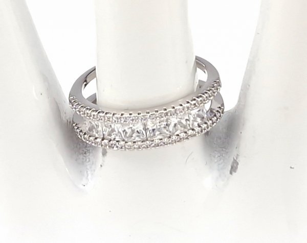 Goldring 18,60 mm. vergoldete Verlobung Xuping
