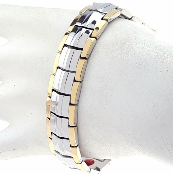 ARMBAND GOLD CELEBRITY EDELSTAHL