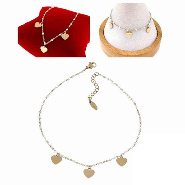 ARMBAND GOLD CELEBRITY EDELSTAHL