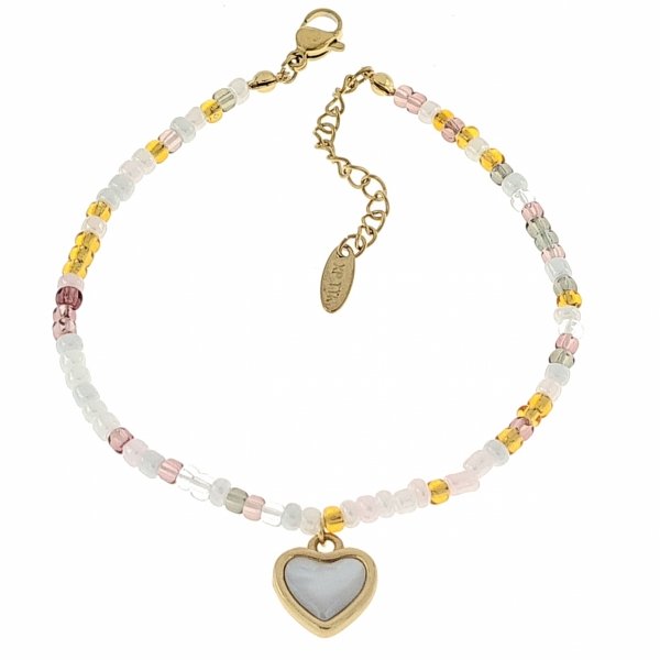 BRACELET GOLD CELEBRITY STAINLESS STEEL
