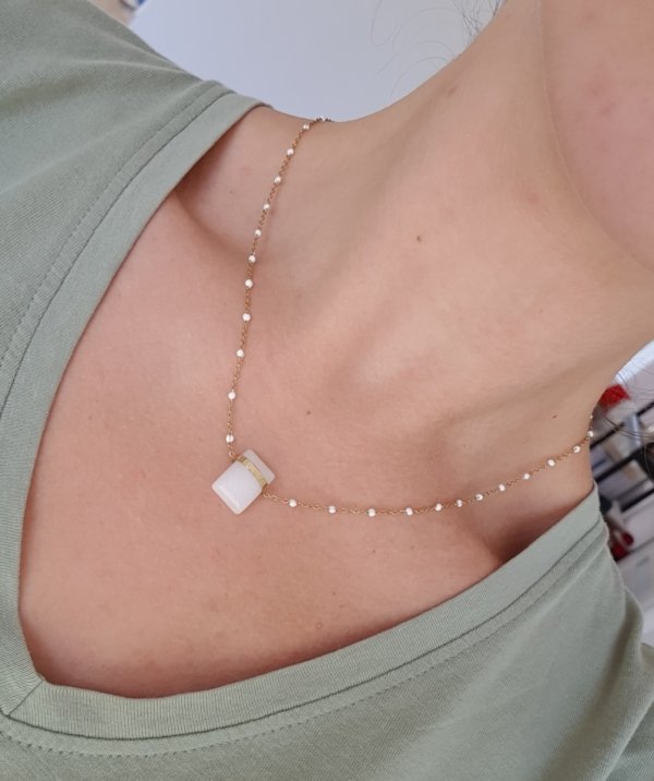 GOLD CHAIN NECKLACE celebrity STAINLESS STEEL